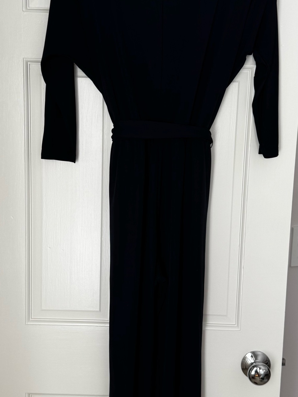 Lauren Ralph Lauren Navy Belted Jumpsuit Size Small NWT